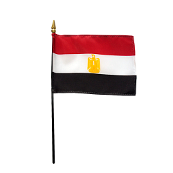 Arab Republic of Egypt Miniature Flag, MEGYP46