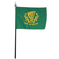Erin-Go-Bragh Miniature Flag