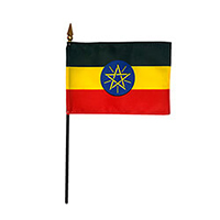 Ethiopia Miniature Flag, METHI46