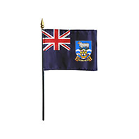 Falkland Islands (Isles Malvinas) Miniature Flag, MFALK46