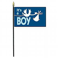 It's a Boy Miniature Flag, MFBOY46