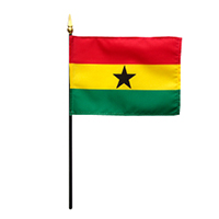 Republic of Ghana Miniature Flag, MGHAN46