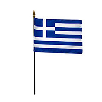 Greece (Hellinic Republic) Miniature Flag