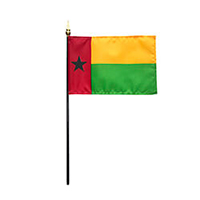 Guinea-Bissau Miniature Flag, MGUINE46