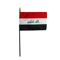 Iraq Miniature Flag, MIRAQ46