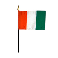 Ivory Coast (Cote d'Ivore) Miniature Flag, MIVOR46