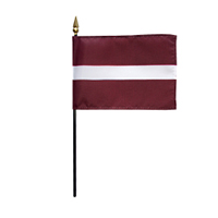 Latvia Miniature Flag, MLATV46