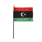 Libya Miniature Flag, MLIBY46