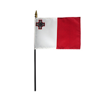 Republic of Malta Miniature Flag, MMALT46