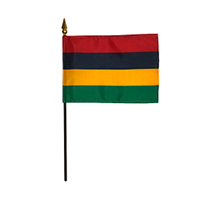 Mauritius Miniature Flag, MMAUT46
