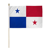 Panama Miniature Economy Polyester Flag (12 in. x 18 in.), MPANA1218P
