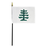 Pine Tree Miniature Flag, MPINE46