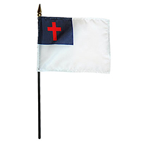 Christian Miniature Flag
