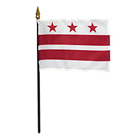 District of Columbia Miniature Flag, MSDC46