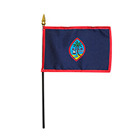Guam Flag, Rayon (U.S. Territory)