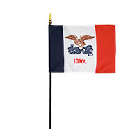 Iowa Miniature Flag
