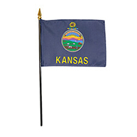Kansas Miniature Flag, MSKS46