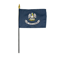 Louisiana Miniature Flag