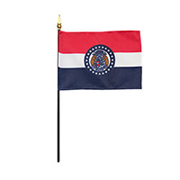 Missouri Miniature Flag