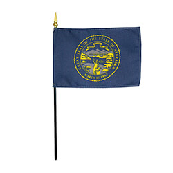 Nebraska Miniature Flag, FBPP0000011143
