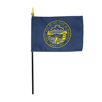 Nebraska Miniature Flag