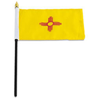 New Mexico Miniature Economy Polyester Flag (12 in. x 18 in.), MSNM1218P