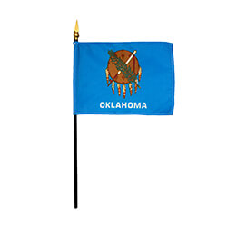 Oklahoma State Cowboys Mini Garden Flag - Flower Pot Topper For Sports Fans