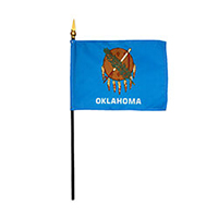 Oklahoma Miniature Flag