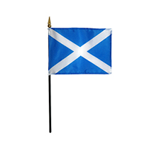 Scotland (St. Andrews Cross) Miniature Flag