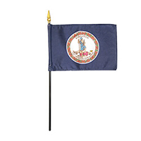 Virginia Miniature Flags, MSVA812