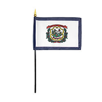 West Virginia Miniature Flag