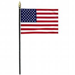 US miniature flag, MUS812RBS