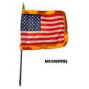 US Fringed Miniature Flag, MUS46RFBS