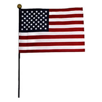Safety US miniature flags