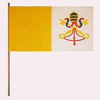 Papal Miniature Flag, MVATI1218