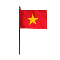 Vietnam Miniature Flag, MVIETN46