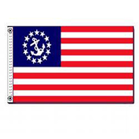 US Yacht Ensign Nylon Flag, NYACH1218