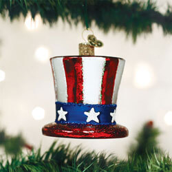 Uncle Sams Hat Ornament, OWC36206