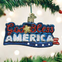 God Bless America Ornament OWC36213