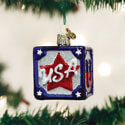 USA Block Ornament, OWC44080