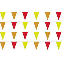 Yellow/Orange/Red String Pennants