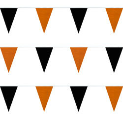 Black and Orange String Pennants, FBPP0000009732