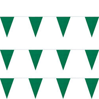 Green String Pennants