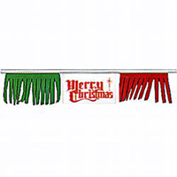 Merry Christmas String Pennants, PENNSCS430MC