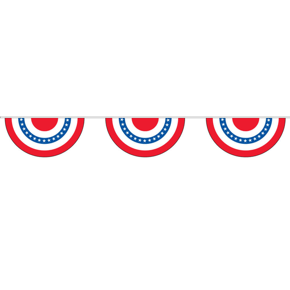 Patriotic Fan String Pennants, FBPP0000011329