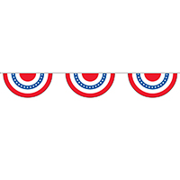 Patriotic Fan String Pennants