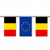 Belgium & E.U. String Pennants