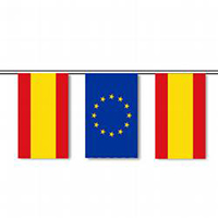 Spain & E.U. String Pennants