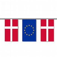 Denmark & E.U. String Pennants