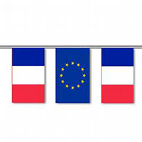 France & E.U. String Pennants